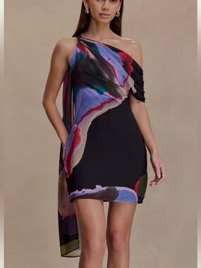 BNWT✨ Meshki Daisie Chiffon Mini Dress